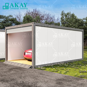 Akay 2025 Luxury Living Container House Nuevo diseño <span class=keywords><strong>de</strong></span> acero Prefab Home con función impermeable para cochera <span class=keywords><strong>Garaje</strong></span> o uso en el jardín - Product Image 2