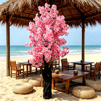 Objets décoratifs, fleurs artificielles pour mariage, faux arbre à fleurs de cerisier, arrangement floral pour la maison, le bureau, la salle, décorations de fête