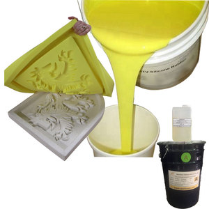 Two-component Liquid Silicone Rubber for Plaster Mold Making RTV2 Tin-curing Liquid Silicone Raw Material - Product Image 1