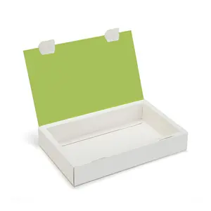 Customized product packaging small white box packaging plain white paper box white cardboard box