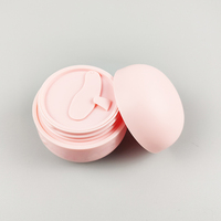 Récipient en plastique ODM Pot de crème en plastique finition mate Pot à double paroi Bouteille cosmétique à large ouverture Paquet de crème vide 50g