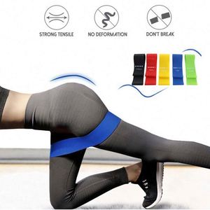 Bandas de Resistencia para Gimnasio y Yoga, Mini Bandas de Látex Largas para Ejercicios de Resistencia, Juego de Bandas de Resistencia con Logotipo Personalizado al por Mayor - Product Image 3