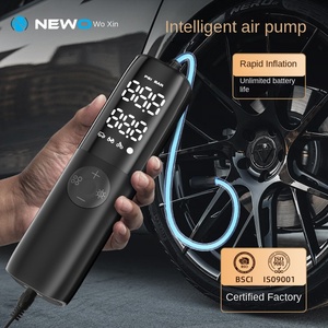 משאבת אוויר דיגיטלית רב תכליתית 19 צילינדרים 12v סיגריה קלה מתאם אספקת חשמל לרכבים 2000mah abs מתכת - Product Image 5