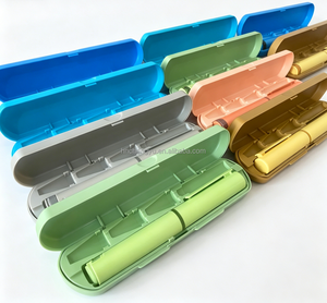 Reusable 3ml <b>Refillable</b> Eco Friendly Plastic Injection <b>Pen</b> Candy Color Custom Logo Skin Care Cream Applicator 17cm X 1.8cm - Product Image 3