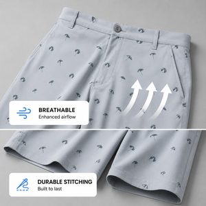 Custom Logo Print Fashion Men <b>Shorts</b> Walking Golf <b>Shorts</b> Polyester <b>Hybrid</b> Casual <b>Shorts</b> With Pocket - Product Image 4
