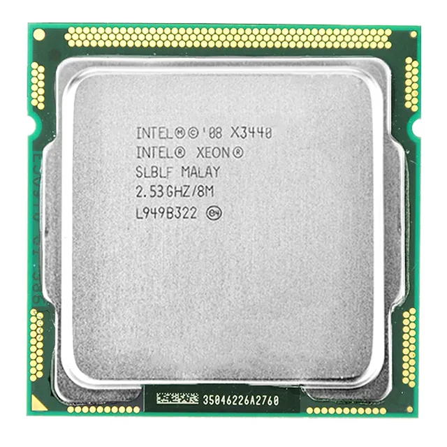 Untuk Intel Xeon X3440 2.5 GHz Quad-<span class=keywords><strong>Core</strong></span> Prosesor <span class=keywords><strong>CPU</strong></span> 95W 8M 95W LGA 1156