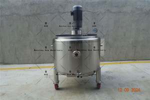 เครื่องปฏิกรณ์ความร้อนสแตนเลสไฟฟ้าสำหรับแชมพูครีม Saude Tertergent ส่วนประกอบสำคัญการผสมมอเตอร์ตลับลูกปืนเกียร์ - Product Image 4