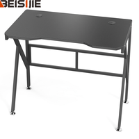 Beisijie Table de jeu pour PC à des prix abordables Bureau de jeu de course en forme de K pour Gamer