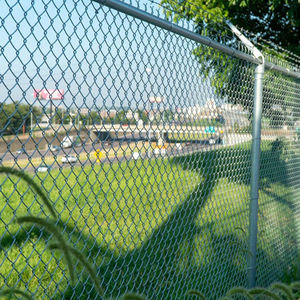 Galvanized Welded Wire Roofing Security Fence PVC Coated Steel Garden Chain Mesh Panel Link Fence Metal Frame Heat Eco-Friendly - Product Image 5