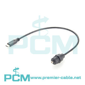 Câble d'extension étanche USB Type C mâle à femelle monté sur panneau IP67 Version USB2.0 pour armoire d'équipement de <span class=keywords><strong>bateau</strong></span> en plein air - Product Image 4