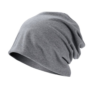 <span class=keywords><strong>Bonnet</strong></span> unisexe d'été en jersey fuchsia uni, double couche, style décontracté, en tissu pelucheux 100 % acrylique, idéal post-partum - Product Image 1