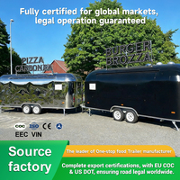 WECARE Remorque de restauration mobile tout équipée, camion de restauration rapide pour glaces, hot-dogs, pizzas, avec cuisine complète, à vendre aux États-Unis