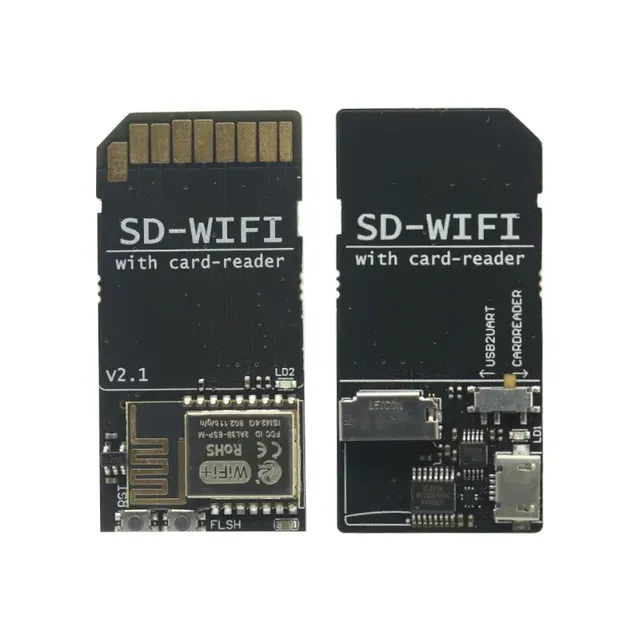 SD-WIFI Pro with Card-Reader Module USB to Serial Chip Wireless Transmission for S6 F6 Turbo