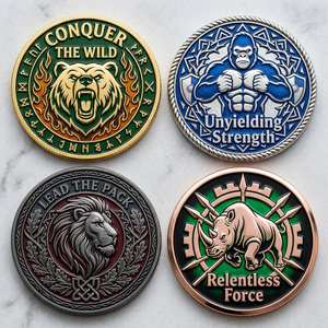 Pièce de défi maçonnique personnalisée en métal argenté, en forme de Franc-maçon, souvenir - Product Image 1