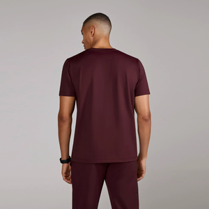 Uniforme Quirúrgico de Alta Gama Personalizado Bestex, Bata Quirúrgica de Color Sólido para <span class=keywords><strong>Hombre</strong></span>, Uniforme de Médico Quirúrgico de Manga Corta - Product Image 3