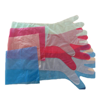 Gants d'insémination jetables en LDPE pour bétail, à usage vétérinaire, pour une protection complète du bras