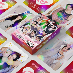 KPOP 124 piezas/caja TWICE STRATEGY MOMO SANA MINA Fototarjetas Láser Lomo <span class=keywords><strong>Card</strong></span> - Product Image 1