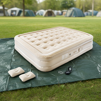 Lit d'air Premium Active Era, taille double, pompe électrique intégrée, revêtement en PVC, dessus floqué, matelas pour le camping, lit d'appoint, mobilier de maison
