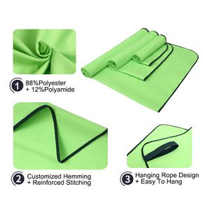Serviette de sport en microfibre à séchage rapide en gros dans une boîte de rangement en EVA - Product Image 1