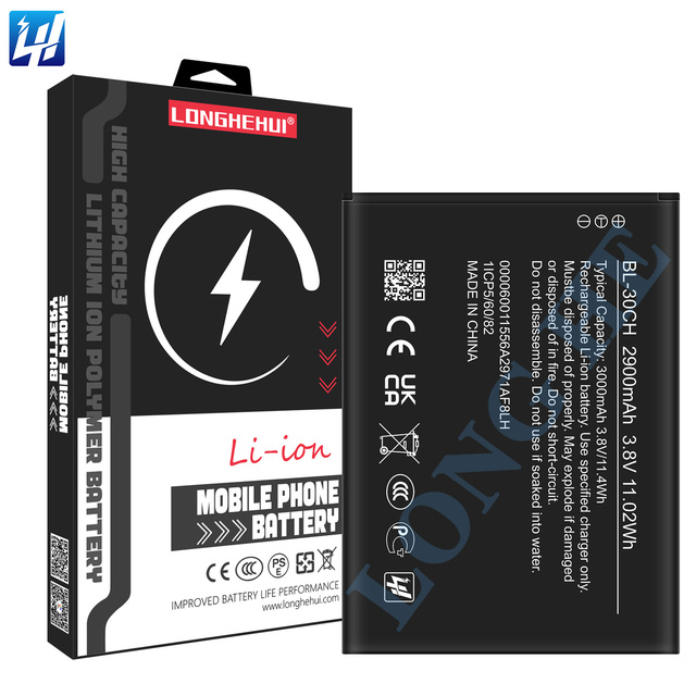 Factory Direct Sales of 3000mAh BL-30CH Mobile Phone Battery Replacement for Nokia C02