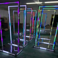 Barre lumineuse, Lumières de scène, Arche de porte, Roue de prière, Lampe de cage pour la pratique spirituelle, Arche de performance GOGO pour strip-teaseuses