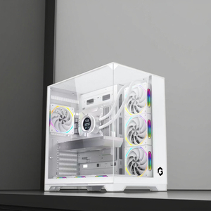 เคสคอมพิวเตอร์สำหรับเล่นเกมแบบขายส่ง ATX/M-ATX/MINI-ITX USB3.0 Mid Tower แบบกระจกใสสำหรับเดสก์ท็อป - Product Image 6