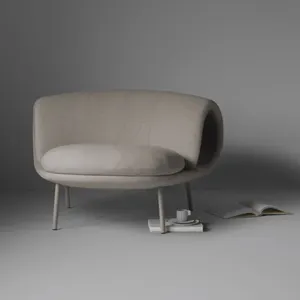 Chaise de salon de luxe nordique lumière personnalisée bricolage combinaison salon canapé chaise en forme spéciale tissu loisirs accent chaises