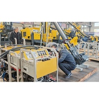 Foreuse modulaire F600D portable entièrement hydraulique, profondeur 200-1000m, couple 1200Nm, poids 1500kg, pour carottage minier et diamantier