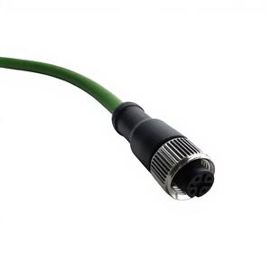 Кабельный узел M12 (4-контактный, код A) с разъемом <span class=keywords><strong>RJ45</strong></span> (гнездо), промышленный, для Profinet Ethernet, высокая гибкость, Cat6, ПВХ, IP67 - Product Image 2