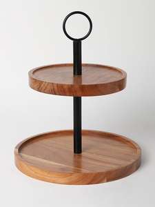 Soporte para Frutas de Madera Grabado Personalizado de la Mejor Calidad, Estante para Frutas para Cocina y Buffet Disponible a Buen Precio - Product Image 2