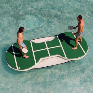 Plateforme flottante gonflable pour jeux aquatiques, terrain de pickleball gonflable à vendre, île flottante gonflable pour sports nautiques - Product Image 2