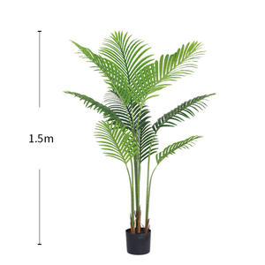 <span class=keywords><strong>Palma</strong></span> Artificiale Dorata Finta per Decorazioni Interne <span class=keywords><strong>Palma</strong></span> di Areca Finta in Vaso Perfetto Regalo di Inaugurazione della Casa - Product Image 5