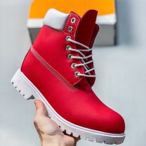 Botas de Nieve de Diseño de Lujo para Hombre y Mujer, Estilo Clásico, Impermeables y Antideslizantes, de Cuero, para Senderismo, 2026 - Product Image 6