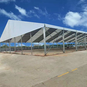 PVC nhôm tạm thời kho lều cho công nghiệp khung thép lưu trữ <span class=keywords><strong>8x10</strong></span> công nghiệp Lều kho lều - Product Image 4