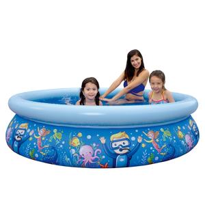 <span class=keywords><strong>Piscine</strong></span> gonflable à bords doux <span class=keywords><strong>de</strong></span> qualité supérieure pour le confort des enfants - Product Image 2