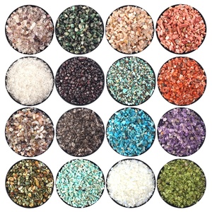 Vente en gros de pierres naturelles polies en vrac, paquet de graviers de cristal de guérison pour la décoration de la maison - Product Image 2