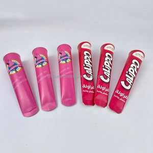 Tube à glace Calippo jetable de 4 oz à paroi simple, de qualité alimentaire, avec logo personnalisé, pour bâtonnets glacés - Product Image 1