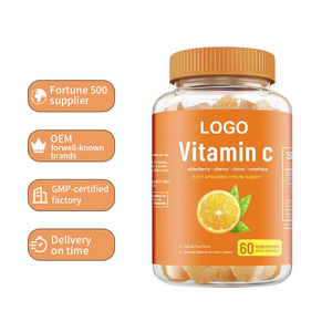 Gomitas de Vitamina C con <span class=keywords><strong>Ácido</strong></span> <span class=keywords><strong>Ascórbico</strong></span> para Reforzar el Sistema Inmunitario, Marca Privada OEM, para Niños, Adolescentes y Adultos - Product Image 1