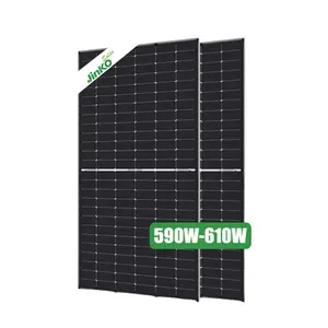 Bifacial jinko panel năng lượng mặt trời 600W 610W 580W jinko mô-đun năng lượng mặt trời Tiger Neo n-loại Tấm Pin Mặt Trời 580Watt 600Watt