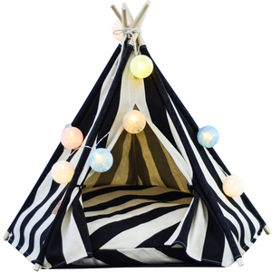 Tente <span class=keywords><strong>tipi</strong></span> pliable pour animaux <span class=keywords><strong>de</strong></span> compagnie, lavable, confortable et respirante, pour chiens et chats - Product Image 6