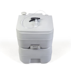 Foheel — siège de toilette portable, 20l, mobile, pour <span class=keywords><strong>camping</strong></span>, voyage, voiture, 5.3 gallons, avec chasse d'eau - Product Image 3