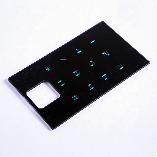 Электронный дверной замок из закаленного стекла