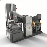 Petite machine de recyclage de câble de séparateur de fil de cuivre de granulateur de fil de cuivre avec la conception d'économie de l'espace