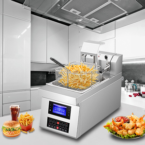 Good Quality Frying <b>Machine</b> Auto Lift Commercial Deep <b>Fryer</b> WIth - Product Image 2