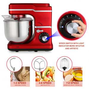 Cuisine à domicile OEM Impastatrice Aid 4,5 L 5,5 L Bol mélangeur en acier inoxydable sur pied Mélangeur fournisseur d'aliments - Product Image 2