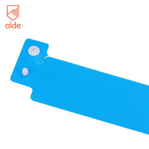 OEM مخصصة PVC فينيل سوار معصم واسع للاستعمال مرة واحدة مقاوم للماء سوار معصم معرف للأحداث حفلة فندق - Product Image 5