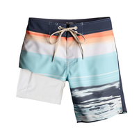 Groothandel Heren Strandbroek Op Maat Gemaakte Surfbroeken Met Print Zwembroeken Boardshorts Strandkleding En Badmode