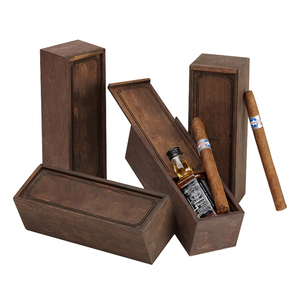 Handmade cổ điển hình chữ nhật bằng gỗ xì gà lưu trữ hộp hiện đại Pull-out Thiết kế sơn mài Nước hoa/xì gà/đa mục đích đóng gói quà tặng - Product Image 2