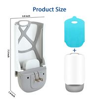 Trampa para Insectos Voladores con Luz Azul y UV, Atrapa Moscas Enchufable para Interiores, para Mosquitos, Moscas Domésticas y de la Fruta - Sin Desorden, Sin Zapper