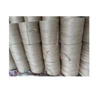 Fil à tricoter et à coudre en jute 100% écologique, antibactérien, recyclable, filé à la main, motif brut, 2mm-16mm, vente en gros